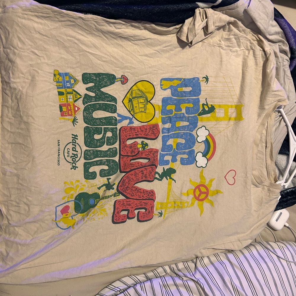 PacSun Kids Cream Graphic Tee